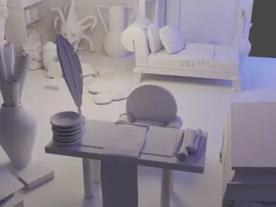 Hades Zagreus Room Complete Pack 3D print model