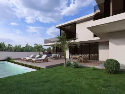 Modern Villa 3D model buy