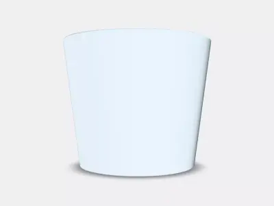 SOJABONA Plant pot Low-poly 3D model