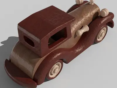 Toy car 3D model