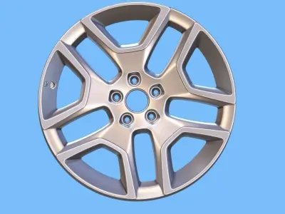 Jeep Renegade 4xe S 2020 19-inch rim  3D print model