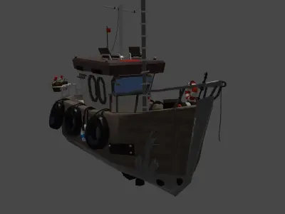 free ship Free 3D model