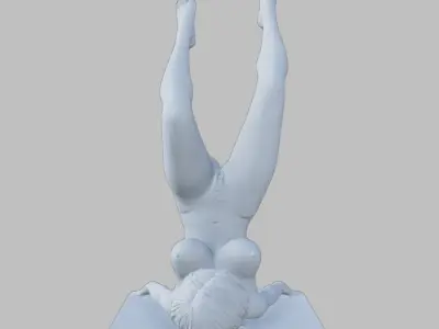 Gym Sexy Girl 3D print model