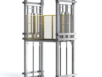 Industrial Elevator I 3D model