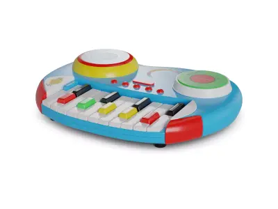 Cars and action games Musical Instrument Set 3D model buy