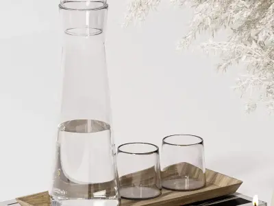 Decorative set H21 3D model