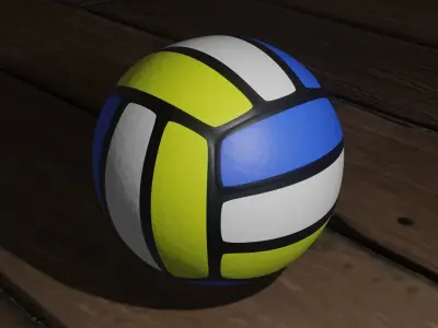 Volley Ball 3D model