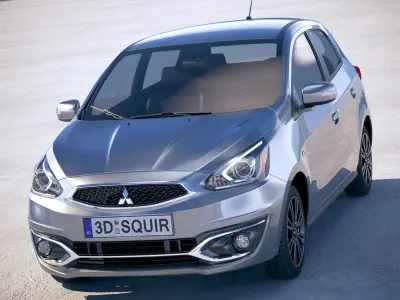 Mitsubishi Space Star 2018 3D model