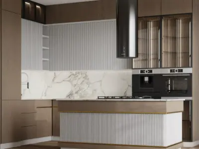 Kitchen 072 3D model