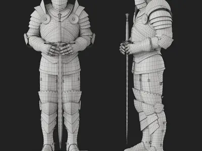 Knight Armor 3D model