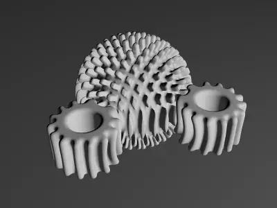 ABENICS hedgehog 3D print model