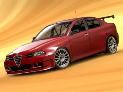 Alfa Romeo 156 WTCC Racing 3D model