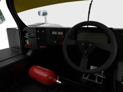 Mazda 787B 15 Racing 1991 HQ 3d model 3D model