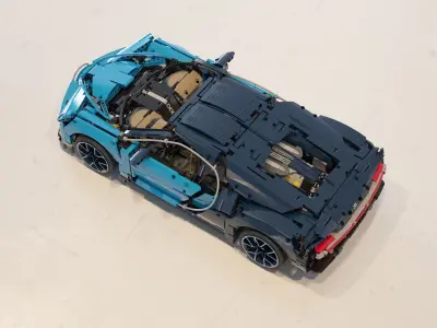 Bugatti Chiron - LEGO Technic 42083 3D model