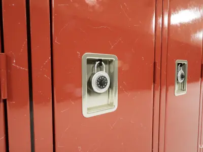 School Hallway 3d Scene 3D model