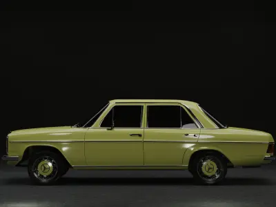 Mercedes 250 W114 3D model