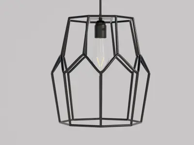 Pendant lights 3d models collection of 20 lights 3D model