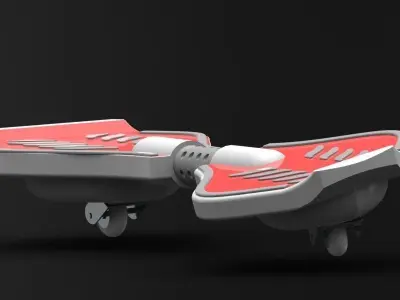 Ripstik Wave Board Free 3D model