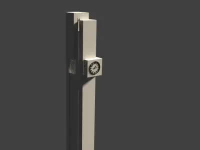 Bishkek Main Post 3D model