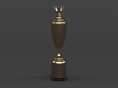 Trophy Cups 3D model 13