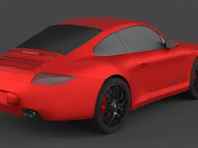 Porsche 3D model