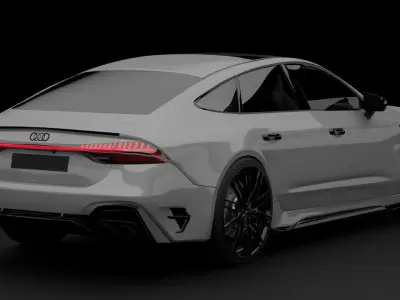 Audi RS 7-R ABT 3D model