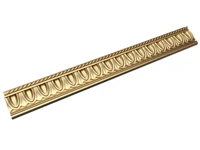 Ornament Element Molding 015 Low-poly 3D model