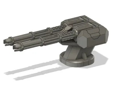 Large Turret V3 Free 3D print model