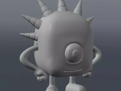 Monster Freepik Free 3D print model
