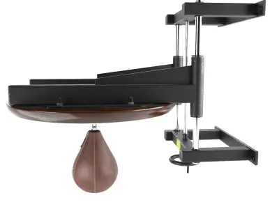 Gym Equipment Speed Boxing Low-poly 3D model