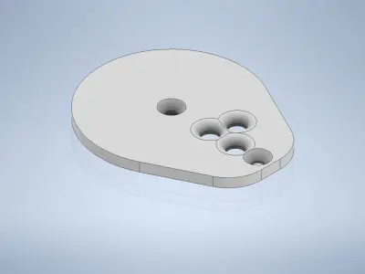 indexed pellet box for 59 pellets 3D print model