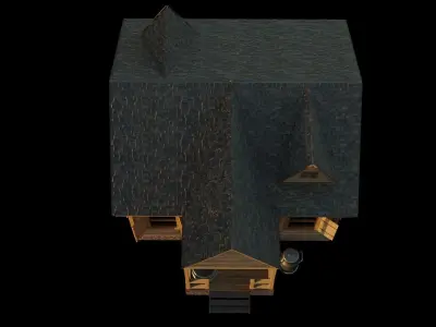 Wooden Shack Free 3D model
