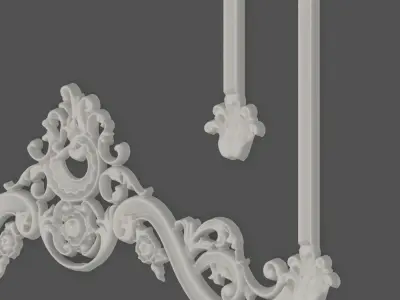 classic decoration 3d model vol05 3D model