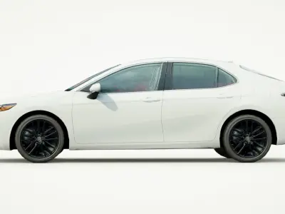 Toyota Camry XSE Hybrid 2023 Low-poly 3D model