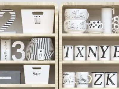 Trifles for the kitchen 3D model