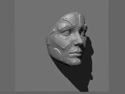 C5X Wall Mountable High detail model 3D print model