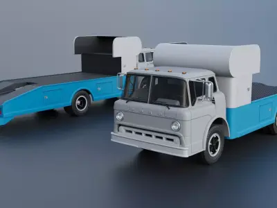 C-700 Rump Truck 1972 3D print model