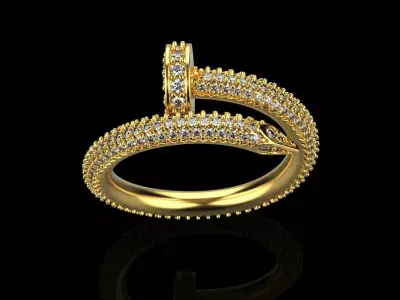 Nail Ring 29273 3D print model