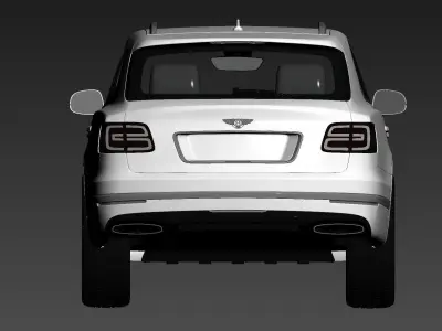 Bentley Bentayga 2016 3dmodel 3D model