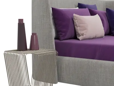 Bonaldo Basket bed 3D model