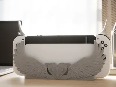 NINTENDO SWITCH WINGS DOCK 3D print model
