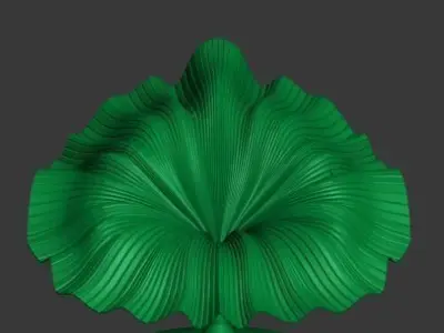 contemporary Armchair Low-poly 3D model