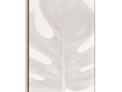 Plaster Two Photo Frame 459 Low-poly 3D model