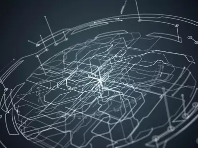 Infographic Structure Animated 3D Sequence 3D model