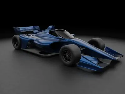 Indycar Road Version 3D model