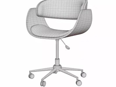 Revolving Office Chair 3D model
