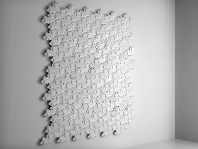 Dekowall Escher Tiles  3D model