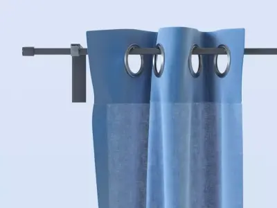 Curtain Detail - Showcase 3D model