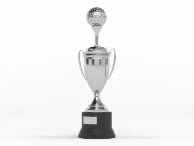 Cup Trophy 3D model purchase
