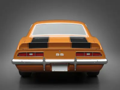 1969 Chevrolet Camaro SS 3D model